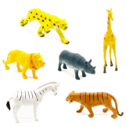 Miniaturas de animais de borracha Clearance