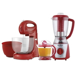 Menor preço em Kit 3x1 Britânia Batedeira Liquidificador Espremedor Bkt07v