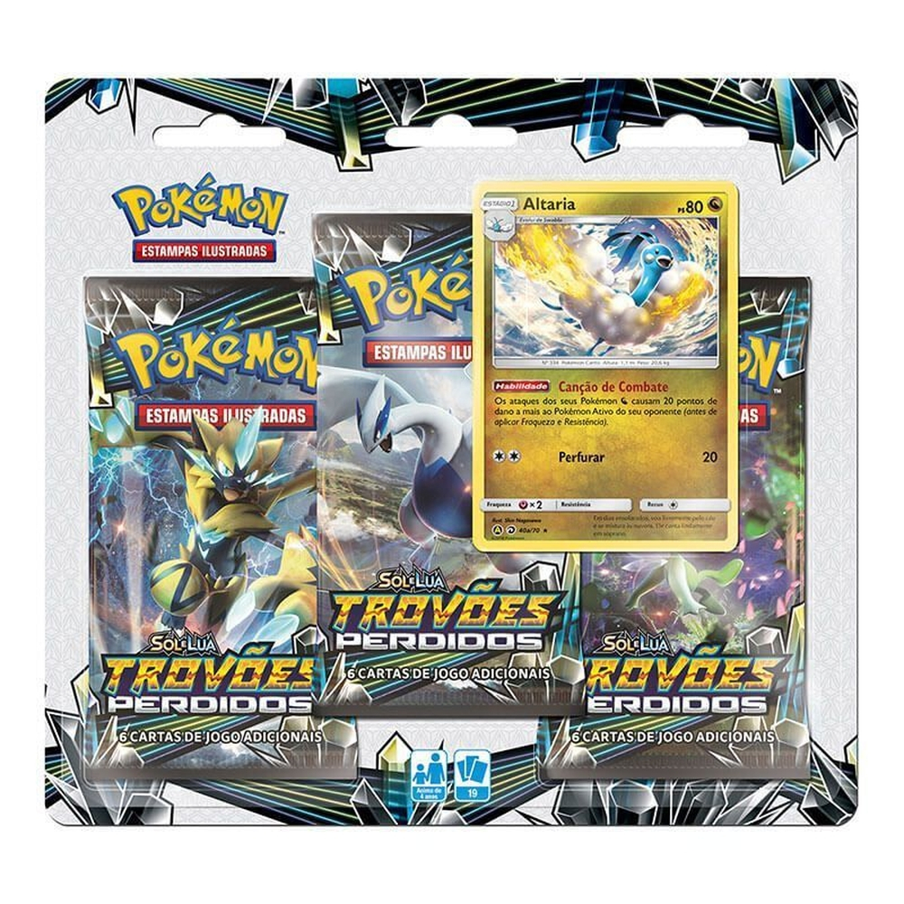 Carta Pokémon Lendário Suicune Gx Trovões Perdidos em Promoção na