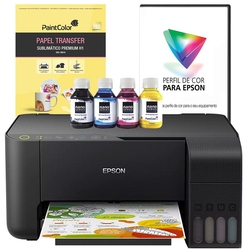 Impressora Sublimática L3110 Com Perfil de Cor - 1 unidade Menor preço em Impressora Sublimática L3110 Com Perfil de Cor - 1 unidade