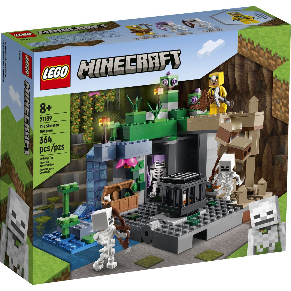 Kit 8 Peças De Bonecos Lego Minecraft Kit Lego Minecraft em Promoção na  Americanas