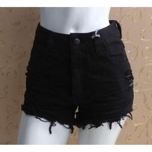 short hot pants jeans lady rock