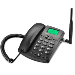 Telefone fixo Elgin GSM100 - Preto Menor preço em Telefone fixo Elgin GSM100 - Preto