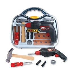 Kit Maleta De Ferramentas Infantil Com Furadeira Martelo Chaves E Acessorios é boa?