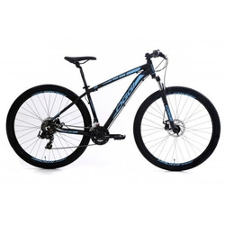 BICICLETA 29 OGGI HACKER SPORT SHIMANO 21V PRETO/AZUL 2019 + Capacete + Pisca led + Farol é boa?