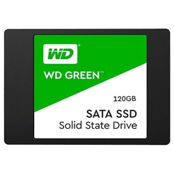 Menor preço em Ssd De 120gb Wd Green Wds120g2g0a De 545mb/s De Leitura - Preto