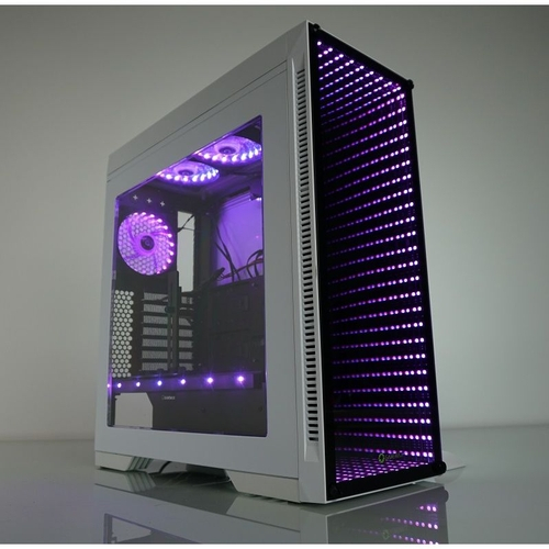 Gabinete ATX - Gamemax INFINIT RGB M908 - Branco - waz