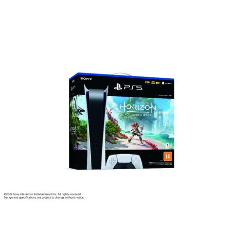 USADO: Console Playstation 5 Digital Edition + Game Horizon