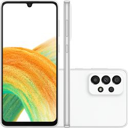 USADO: Smartphone Samsung Galaxy A33 128GB 5G Wi-Fi Tela 6.4'' Dual Chip 6GB RAM Câmera Quádrupla + Selfie 13MP - Branco é boa?
