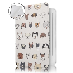 Capa Novo Kindle Paperwhite à Prova Dágua WB® - Ultra Leve Auto Hibernação Fecho Magnético Dogs Menor preço em Capa Novo Kindle Paperwhite à Prova Dágua WB® - Ultra Leve Auto Hibernação Fecho Magnético Dogs