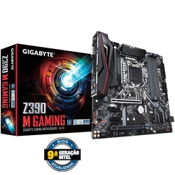 Placa Mae Gigabyte Z390m Gaming 3 -ddr-4 Menor preço em Placa Mae Gigabyte Z390m Gaming 3 -ddr-4