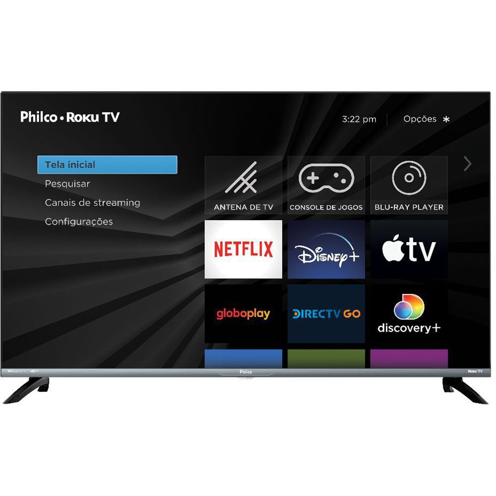 Smart TV Philco 43" 4K HDR10 Dolby LED PTV43G70R2CSGBL