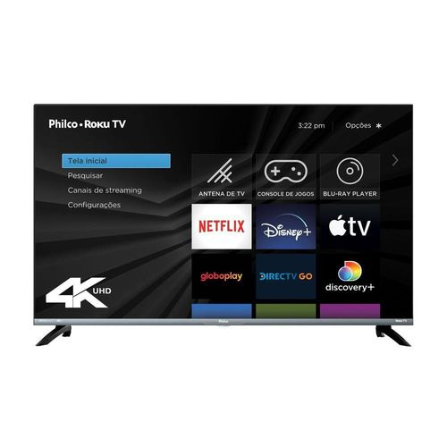 Smart TV 43 hq Full HD hdr tela sem bordas Android 11 design Slim  Processador Quad Core Espelhamento de tela na Americanas Empresas