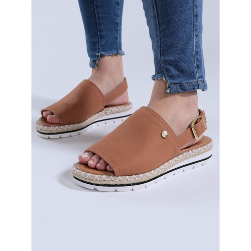 Sandália flatform espadrille vizzano lona Clearance