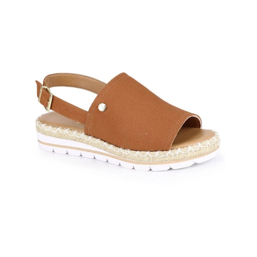 Sandália flatform espadrille vizzano lona Clearance