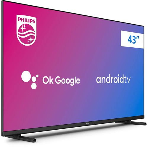 Smart TV Philips 43" Full HD Android 43PFG6917/78 Comando de Voz HDR 3 ...