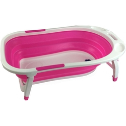 Banheira Dobravel Clean Rosa Baby Style Menor preço em Banheira Dobravel Clean Rosa Baby Style