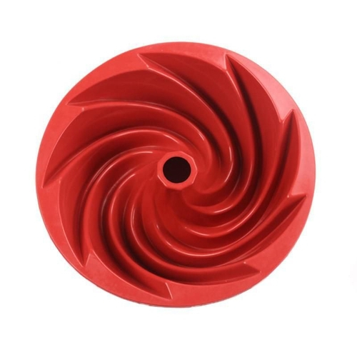 Forma Silicone Vulcao Espiral 24x9cm Bolos Flan Nas Lojas