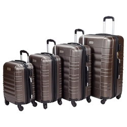 Mala de Viagem 360° em Fibra - CHX - KIT COM 04 MALAS (G-M-P- BORDO PP) - Expansiva Menor preço em Mala de Viagem 360° em Fibra - CHX - KIT COM 04 MALAS (G-M-P- BORDO PP) - Expansiva