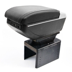Console Apoio Braço Central Carro Universal Magma USB Preto Menor preço em Console Apoio Braço Central Carro Universal Magma USB Preto