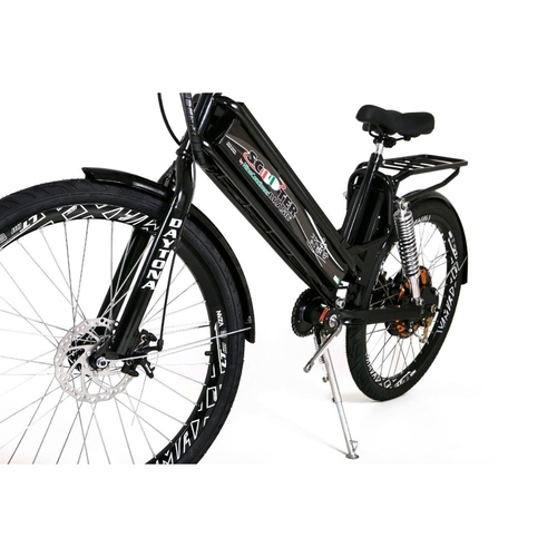 Bicicleta Elétrica Scooter Brasil 800W Aro 26 Garfo Fixo Com