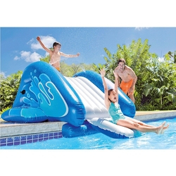 Escorregador Inflável Water Slide Piscina - Intex Menor preço em Escorregador Inflável Water Slide Piscina - Intex