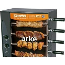 Assador a Gas Natural Rotativo Vitta Premium 5 Espetos - Arke Menor preço em Assador a Gas Natural Rotativo Vitta Premium 5 Espetos - Arke