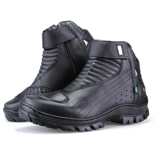 coturno force militar com ziper