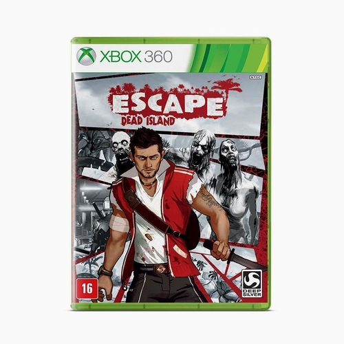 JOGO ESCAPE DEAD ISLAND ORIGINAL XBOX 360 MIDIA FISICA CD.