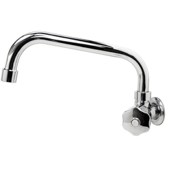 Torneira Cozinha Bica Móvel Baixa Parede Metal Inox é boa?