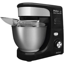 Batedeira Planetária Philco PHP500 Inox PR, 500W, 11 Vel + Turbo, Preto - 110V Menor preço em Batedeira Planetária Philco PHP500 Inox PR, 500W, 11 Vel + Turbo, Preto - 110V
