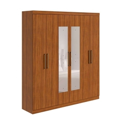 Menor preço em Guarda-Roupa Casal com Espelho Jazz 6 PT 3 GV Rovere