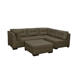 Sofá de Canto 5 Lugares com Chaise Direito Veneza Suede Fendi é boa?