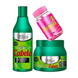 Kit Shampoo + Mascara 250g + Forever Hair - Cresce Cabelo Forever Liss é boa?