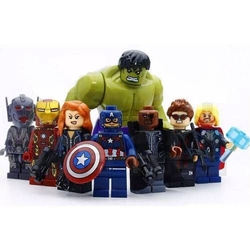 Kit 8 Vingadores Marvel Avengers Big Hulk Menor preço em Kit 8 Vingadores Marvel Avengers Big Hulk