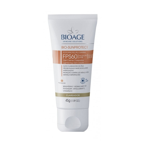 Qual o preço do(a)Bio Sun Protect Fps60 Clareador Bioage 45g Bio Sun Protect Fps60 Clareador Bioage 45g