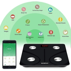 Menor preço em Balança Inteligente Bioimpedância Bluetooth Preta RENPHO TOPSELLER