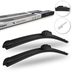 Kit Palheta limpador parabrisa Nissan Livina 2008 a 2018 Original AutoImpact Par Menor preço em Kit Palheta limpador parabrisa Nissan Livina 2008 a 2018 Original AutoImpact Par