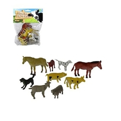 Kit 10 Peças Vida Na Fazenda -10 Animais De Borracha Sortidos é boa?