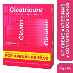 Kit Cicatricure - Creme Antissinais 30g + Contorno de Olhos 15g é boa?
