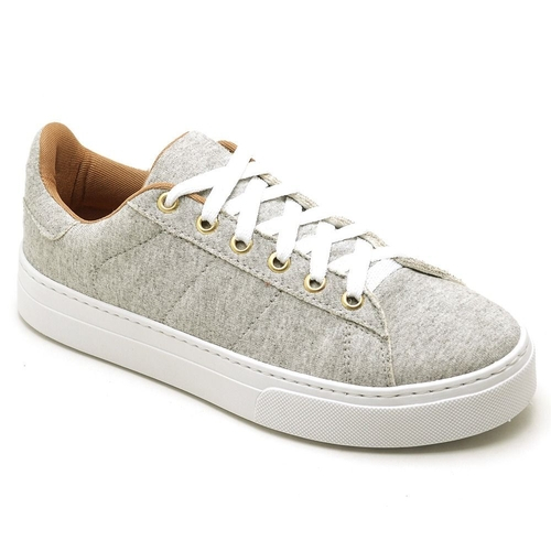 tenis casual feminino cinza