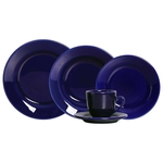 Aparelho De Jantar Standard 20 Peças - Scalla - Azul Royal