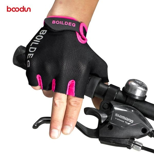 Feminino E Masculino Esportivo Para Ciclismo Fitness Academia Malhação exercício Luvas Meio Dedo bikb Yh