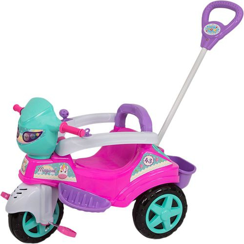 USADO Triciclo Baby City Menina Maral em Promocao na Americanas