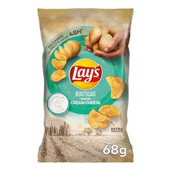 Batata Frita Lays Rústica Cream Cheese 68G é boa?