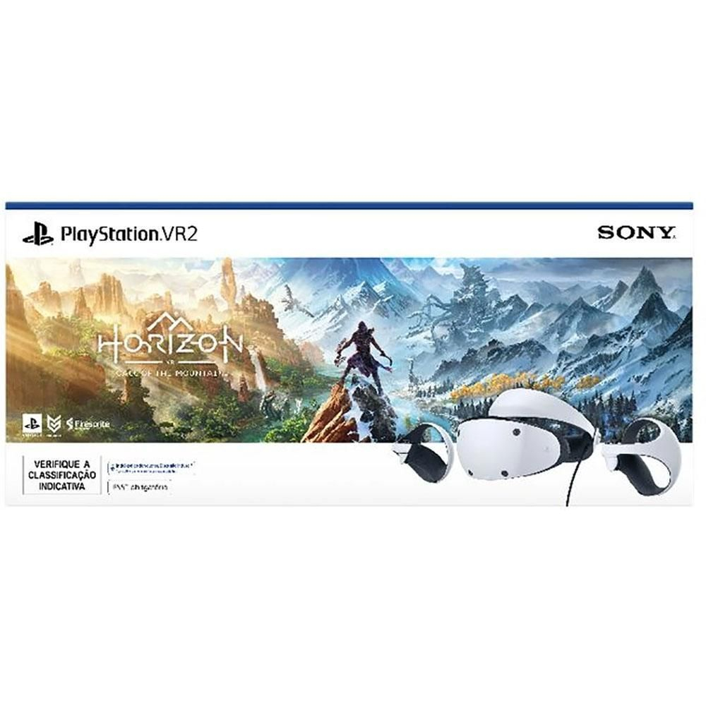 Imagem do produto PlayStation VR2 + Jogo Horizon Call of the Mountain - PS5 em Americanas