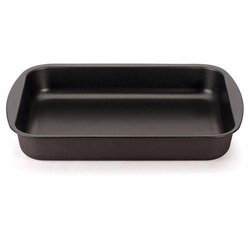 Forma Assadeira Funda Antiaderente 6,9 Litros Multiflon Preta Menor preço em Forma Assadeira Funda Antiaderente 6,9 Litros Multiflon Preta