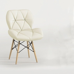 Cadeira Estofada Slim Eiffel Bege Notável Móveis é boa?