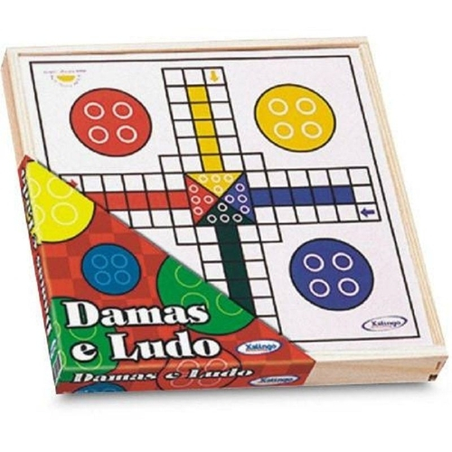 Jogo dama & ludo em Promoção na Americanas