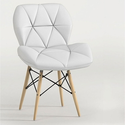 Cadeira Estofada Slim Eiffel Branca Notável Móveis é boa?
